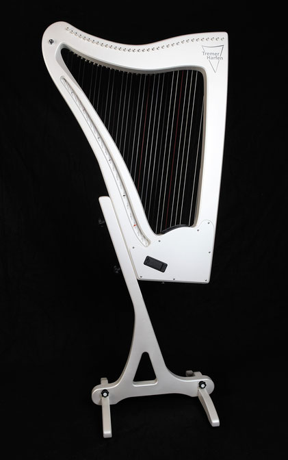 Electric Luna and Harp Stand
