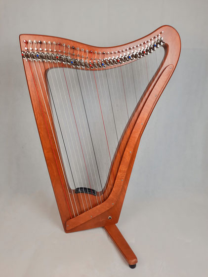 Electric Harp Natural Oil Finish