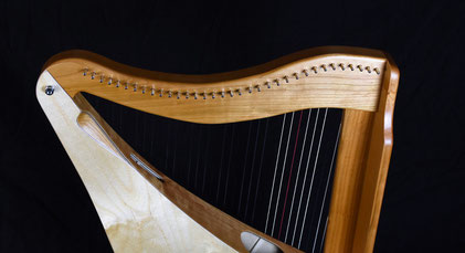 Luna Harp, new tuning pins