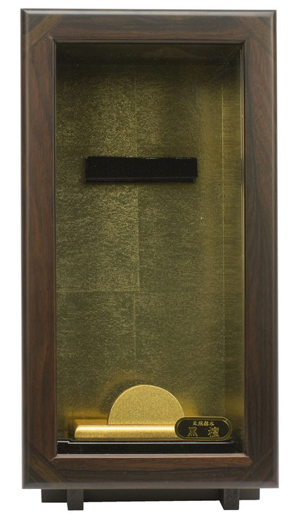 羽子板ケース 額飾り 黒檀 華宝 8号（1112-08-320） - 伽楠（か