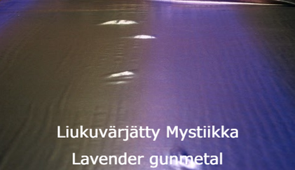 joustava kangas lycra  Liukuväri Mystiikka Lavender Gunmetal