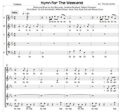 Hymn For The Weekend - Coldplay