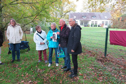 Dagmar Schaumburg (von links), Brigitte Gottschick, Hilke Karg, Rudi Karg und Christian Berndt