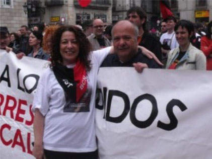 CGTs organisationssekretær i Barcelona Laura Gómez