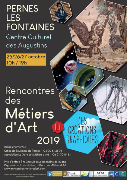 Rencontre des métiers d'art 2019, Perne les Fontaines (84)