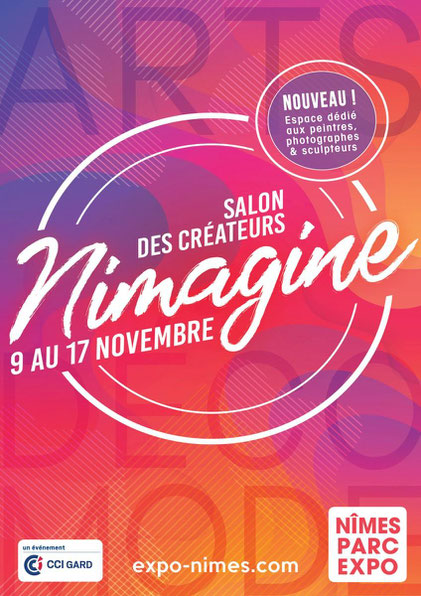 Nimagine 2019, tableaux en mosaique de verre