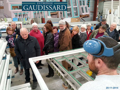 Visite de Gaudissard 20-11-14