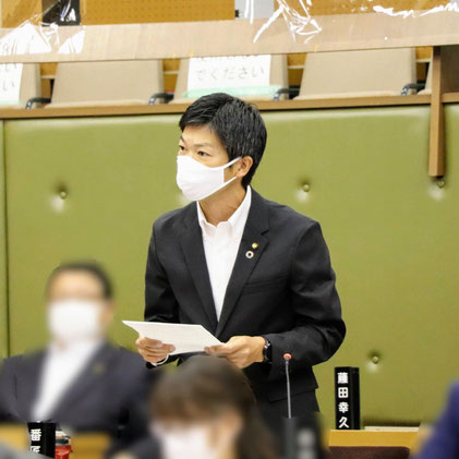ばんしょう映仁令和3年6月定例月議会議案質疑