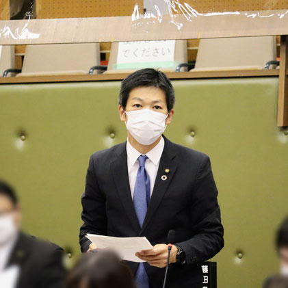 ばんしょう映仁令和3年6月定例月議会 議案質疑