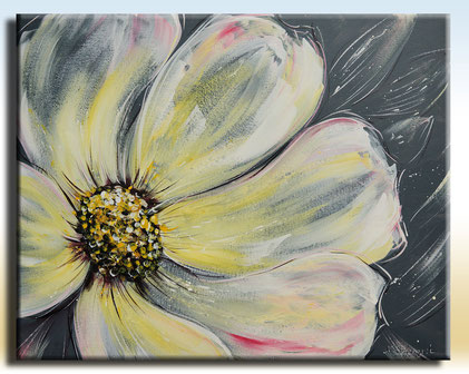 The Yellow Variation Acrylic on canvas by N. Stangrit