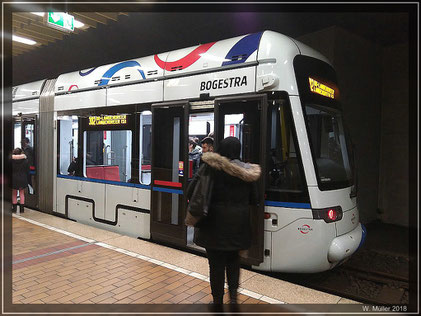 BOGESTRA Linie 302 am HBF im 5 Minutentakt. Foto: W. Müller