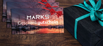 Geschenkgutscheine ab 10,-€ im Marks Grillhaus in Schleswig.