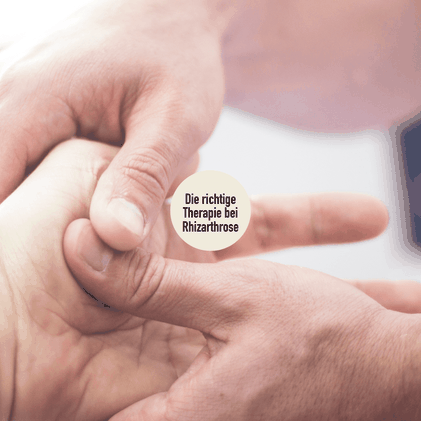 Physiotherapie Daumensattelgelenksarthrose