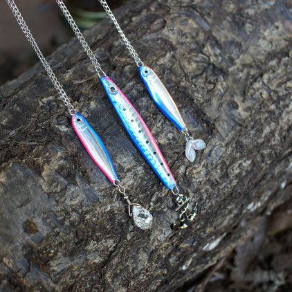 LIMITED ITEM! Real looking Fish necklaces ( Only 3 available in this universe) onegai kaeru