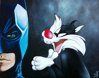 "Sylvester suprise", 2012, acrylic on canvas, 80x100 cm