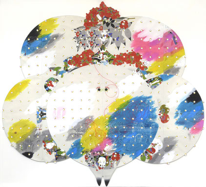 108×120cm　『新生・春』
