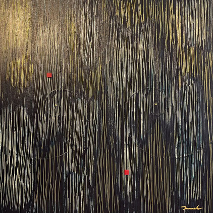 WARP SPEED S 1   S6   410mm×410mm   2025 Acrylic on canvas, wood