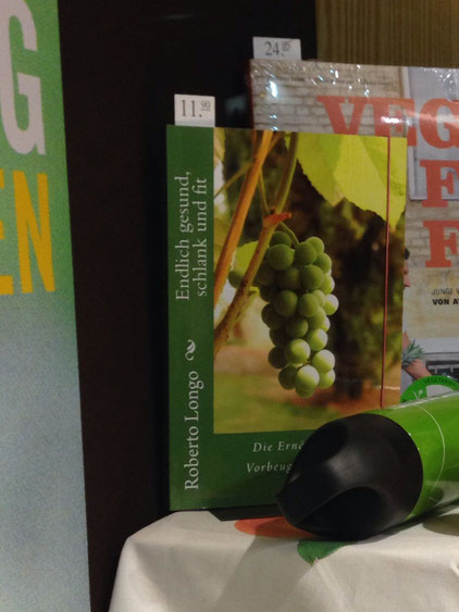 anche il mio libro "Endlich gesund, schlank und fit" è stato esposto