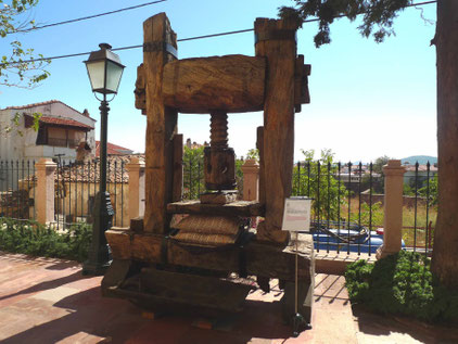 Olivenpresse