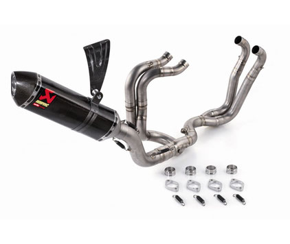 Aprilia Zubehör Auspuffanlage - Einzelteile - Bild vergrößerbar