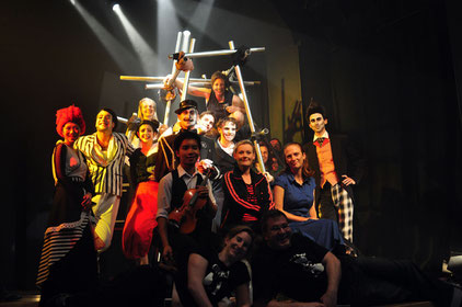 The cast and crew of Metamorphosis