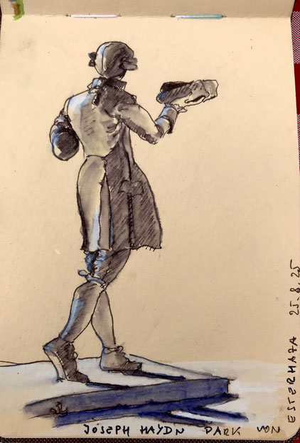 Birgit Lippeck_Joseph Haydn_Statue