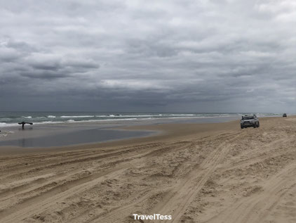 Strandsnelweg Fraser Island