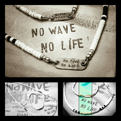 DYANI  Messageline / NO WAVE  NO LIFE　　　・Shell SV950PLATE Necklace