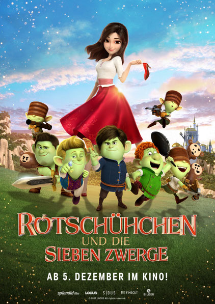 Rotschühchen und die Sieben Zwerge Plakat