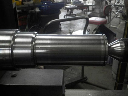 サイクロ減速機モーターのシャフト再生 - 株式会社 釜石電機製作所 サイクロ減速機モーターのシャフト再生 - 株式会社 釜石電機製作所