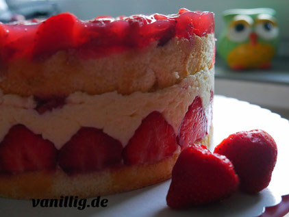 torte, fraisier, erdbeeretorte, erdbeere