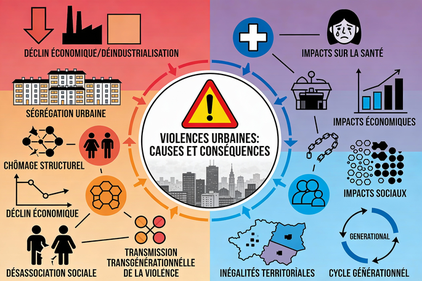 Les causes et conséquences des violences urbaines en France