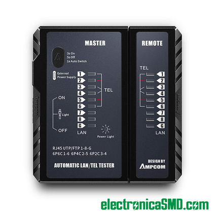 tester de red guatemala, tester cables rj45 internet rj11, tester rj-45 rj-11 cables, testea cables de internet, tester cables de red telefonia, guatemala, electronica