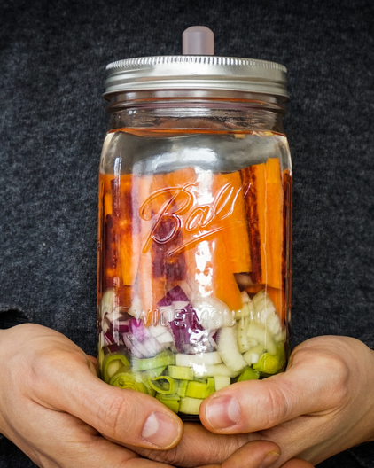 Fermentierte Karotten und Zwiebeln: Das perfekte Frühlingsrezept
