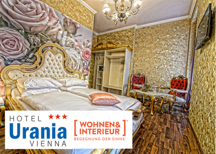 Wohnen Interieur 2017 Messe Wien Hotel Romantikhotel Urania Vienna 1030 Wien Empfehlung Tipp billig günstig package Prater