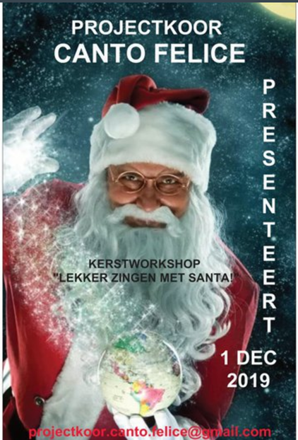Kerstworkshop "Lekker zingen met Santa!"