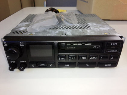 ポルシェ 964 カセットデッキ CR-2 修理 964.645.015.00
