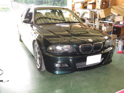 BMW M3 E46 ブロアモーター回らない 風が出ない 修理