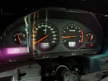 VOLVO V70 メーター動かない 修理