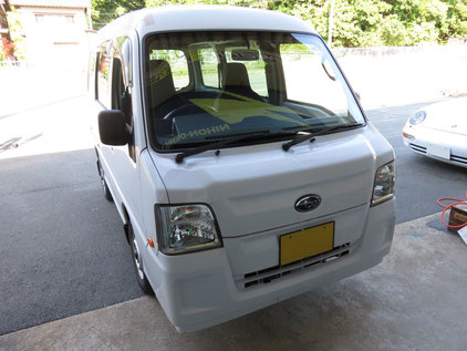 新車外し 喫緊 スバル サンバーディアス LEDヘッドライト