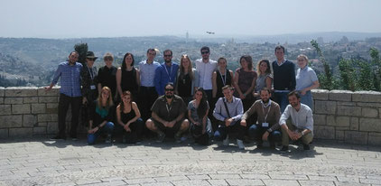 Students of the seminar in Jerusalem