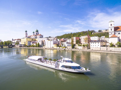 Passau vom Schiff aus sehen: Im Sommer ist das Pflichtprogramm.Foto: Studio Weichselbaumer