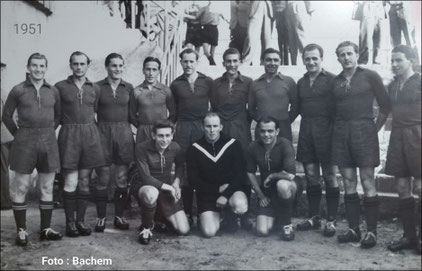 Deutscher Fußballmeister 1951 - 1. FC kaiserslautern (Foto: Bachem)