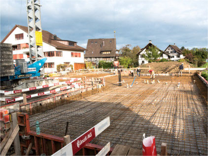 Cevi-Huus Vivo: Die Bauphase beginnt. Bild: Cevi Gossau ZH