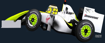 Jenson Button by Muneta & Cerracín