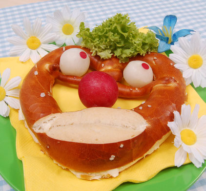 Brezel-Clown