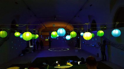 Sala interna dell'EXMA