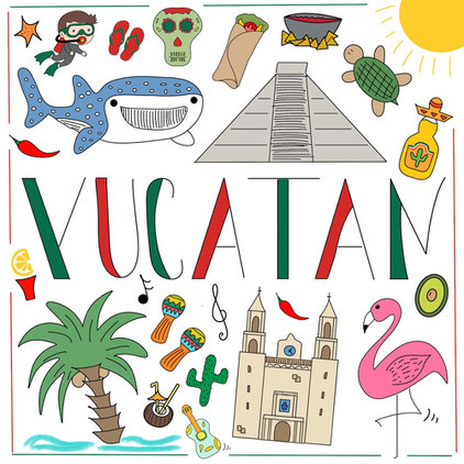 Mein Sketchnotes ABC - Y wie Yucatan