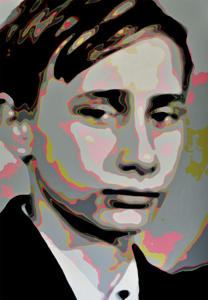 "Boy 1 (Wladimir)", 2021, acrylic on canvas, 200x140 cm