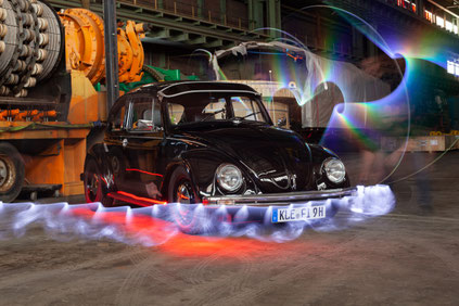 Lightpainting Käfer II